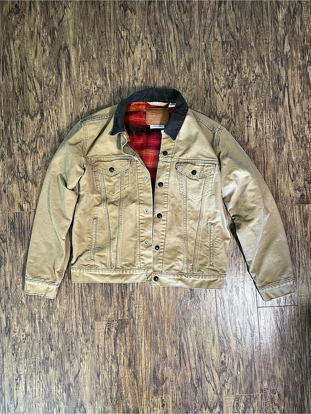 Levi's Type III Trucker Jacket Trucker Jacket Tan Size Medium